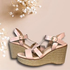 Cole Haan Grandseries w/Cloudfeel Cushioning sandals wedge 9.5 #S020 brand new